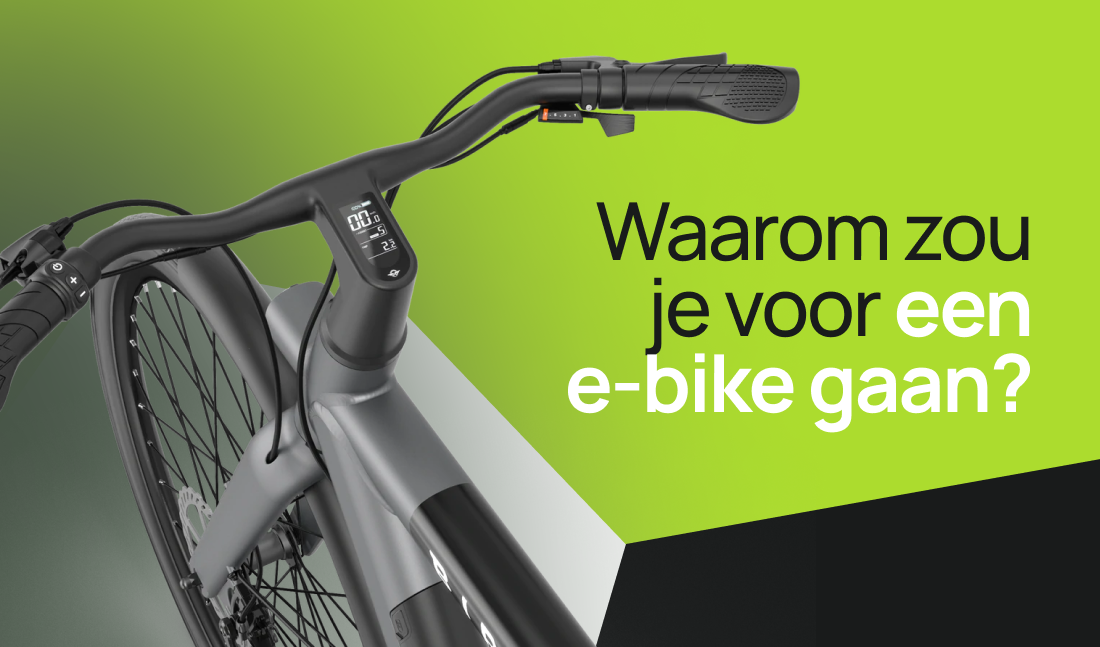 Waarom kiezen voor een elektrische fiets?