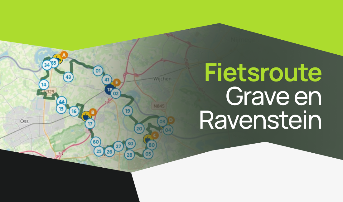 Fietsen in Noord Brabant: Grave en Ravenstein
